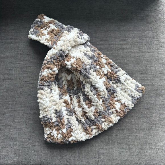 Crochet tote bag multi-colour - Picture 2 of 2